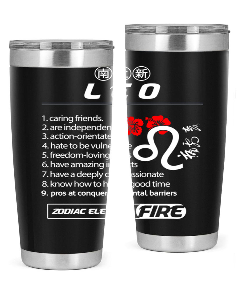 leo 307#- zodiac- Tumbler
