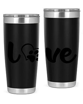 love Style 71#- dog- Tumbler
