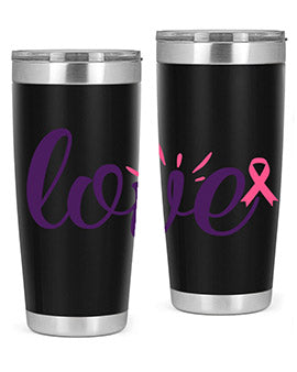 love Style 7#- breast cancer- Tumbler