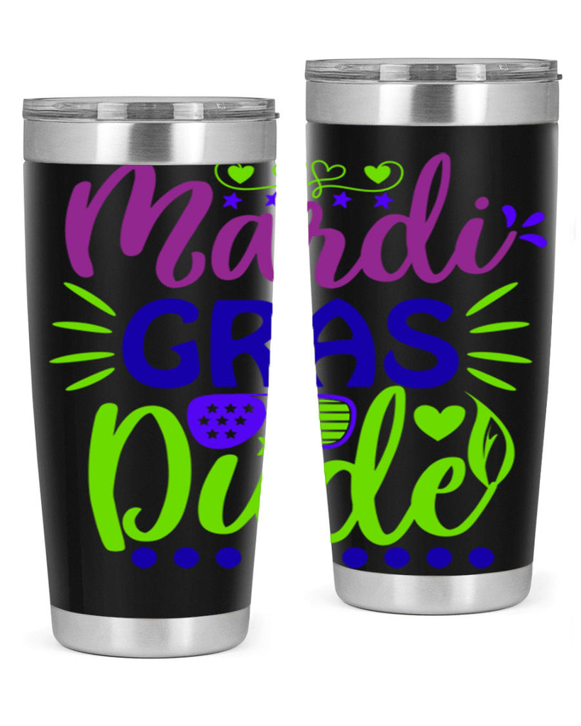 mardi gras dude 9#- mardi gras- Tumbler