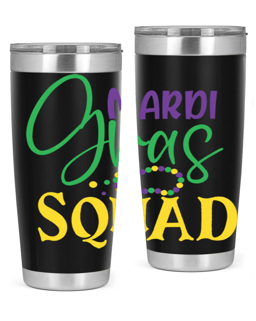 mardi gras squad 78#- mardi gras- Tumbler