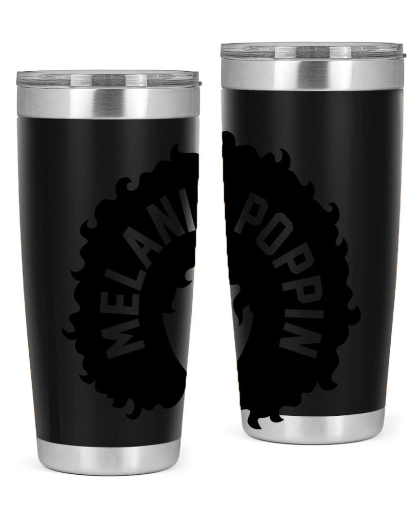 melanin poppin 85#- black words phrases- Cotton Tank