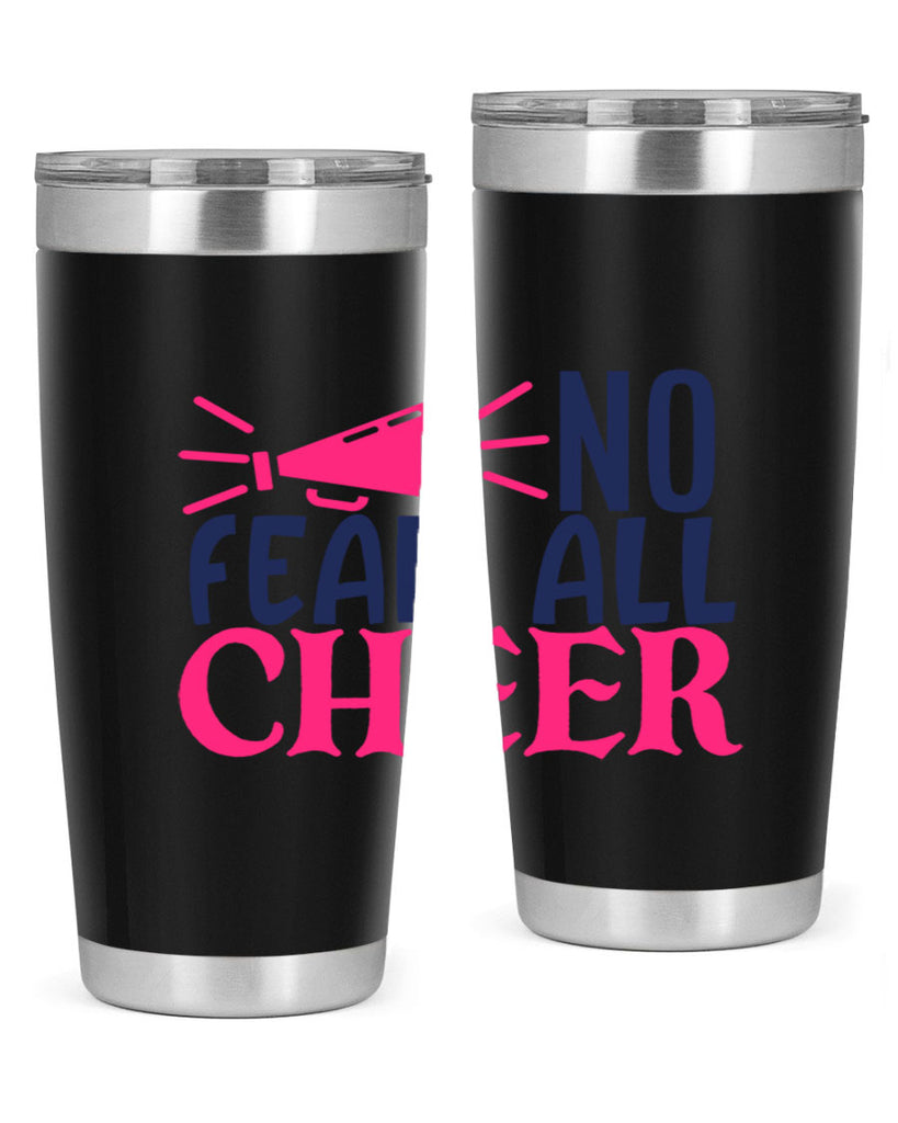 no fear all cheer 1739#- cheer- Tumbler