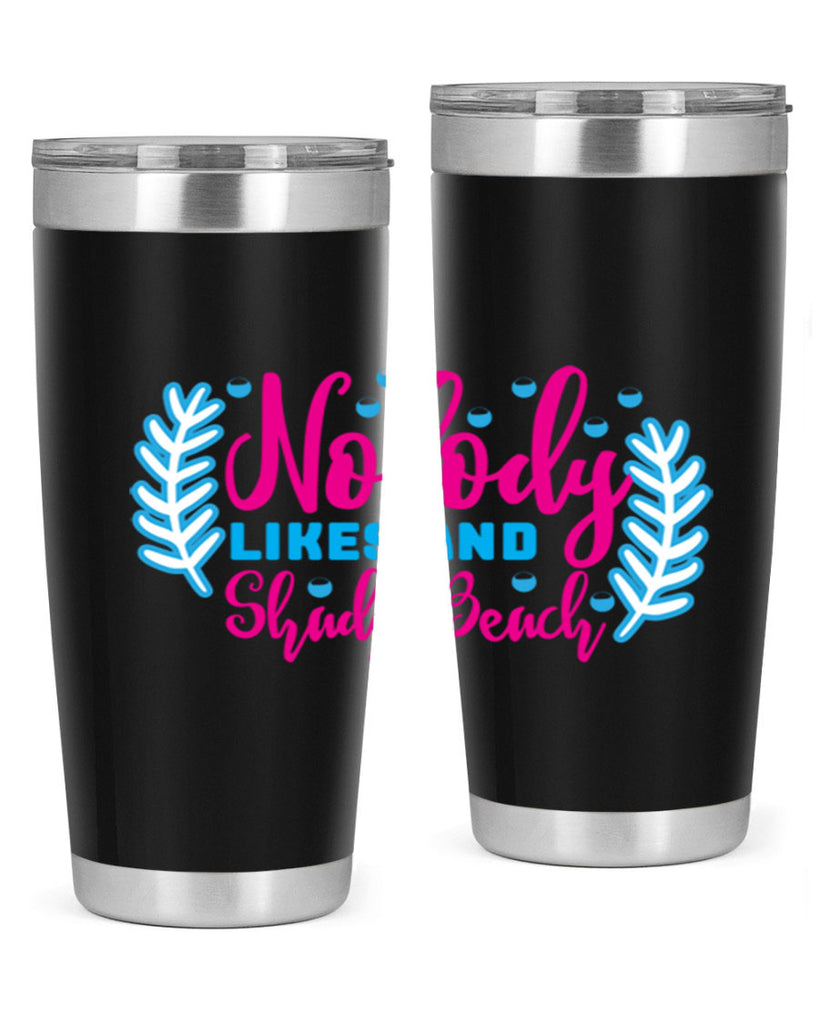 nobody likes and shady beach 520#- mermaid- Tumbler