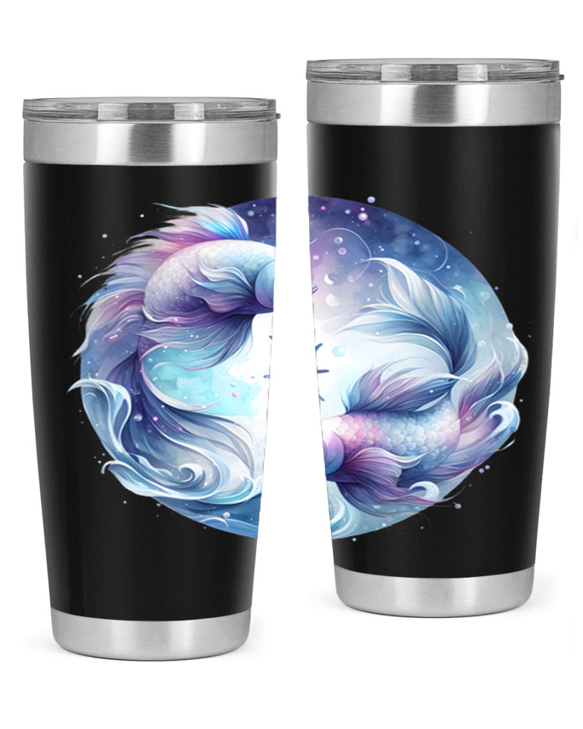 pisces 349#- zodiac- Tumbler