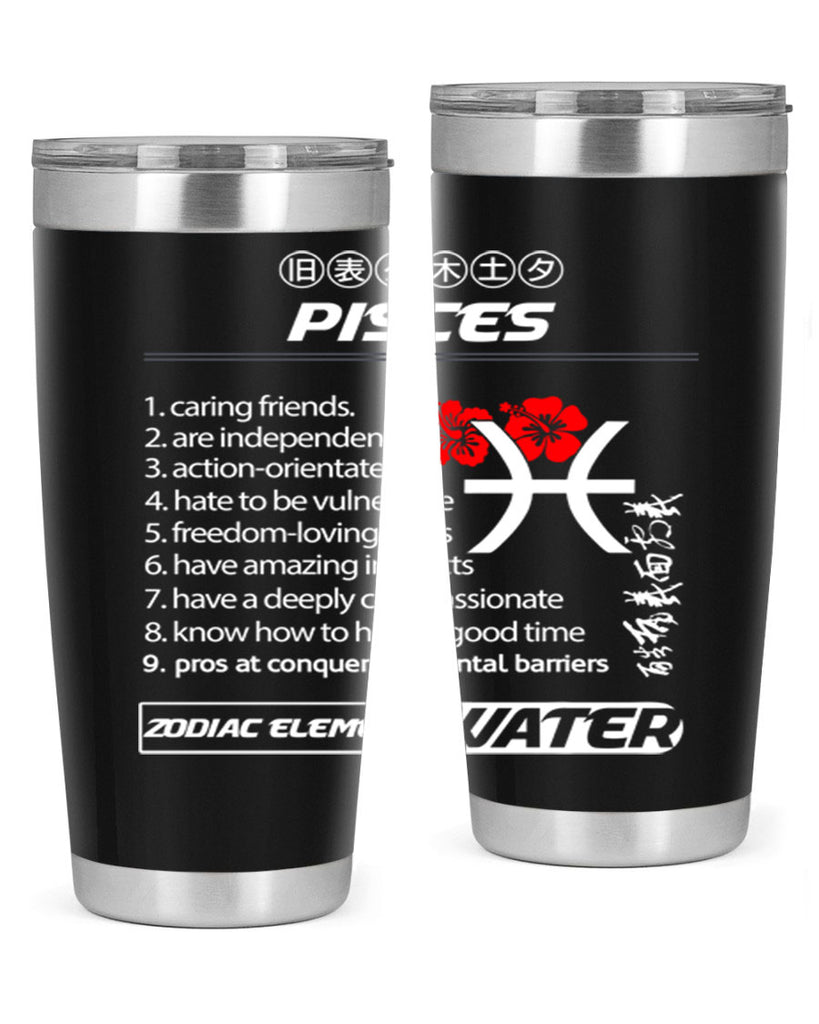 pisces 356#- zodiac- Tumbler