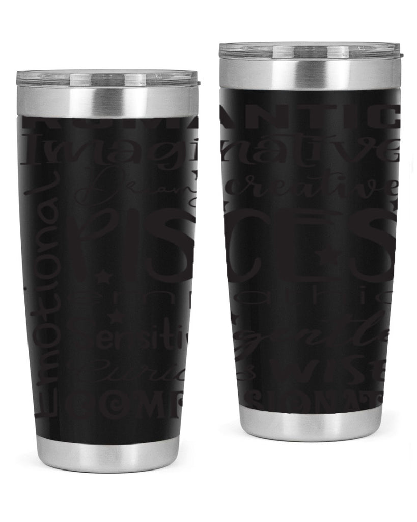 pisces 570#- zodiac- Tumbler