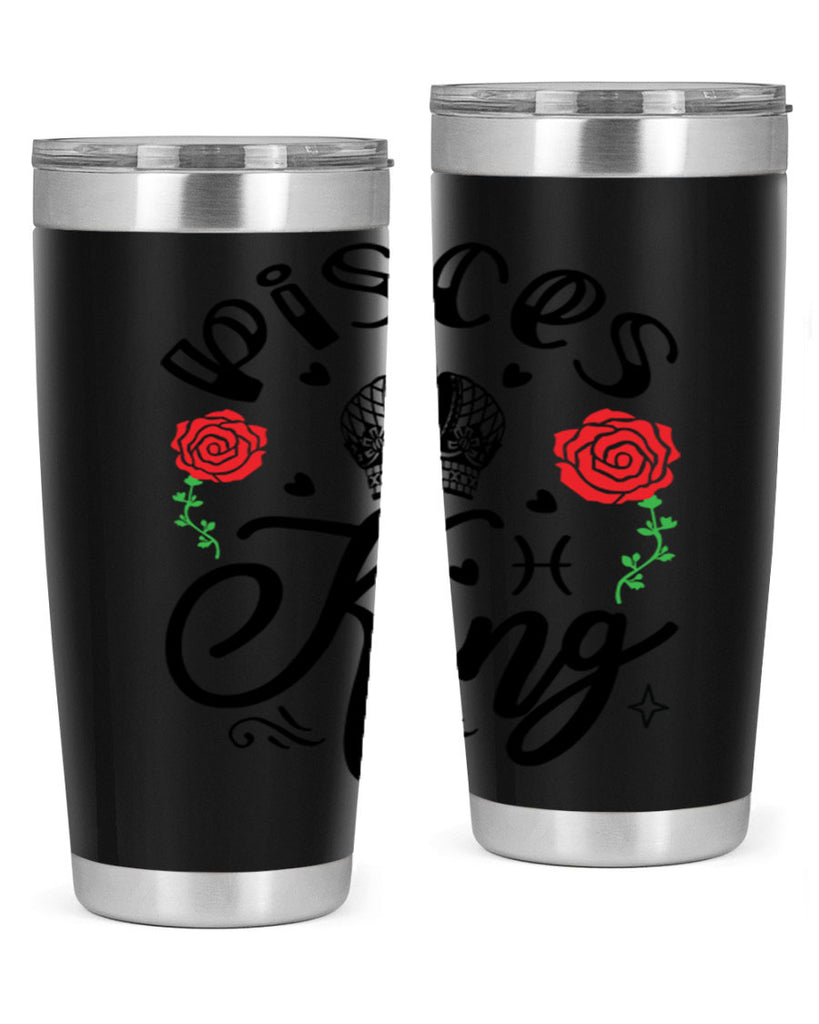 pisces king 375#- zodiac- Tumbler