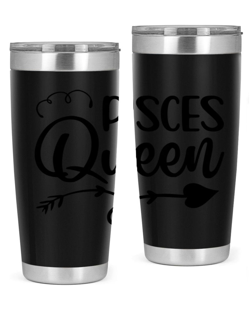 pisces queen 379#- zodiac- Tumbler