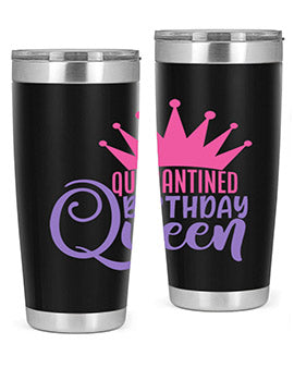 quarantined birthday queen Style 46#- corona virus- Tumbler