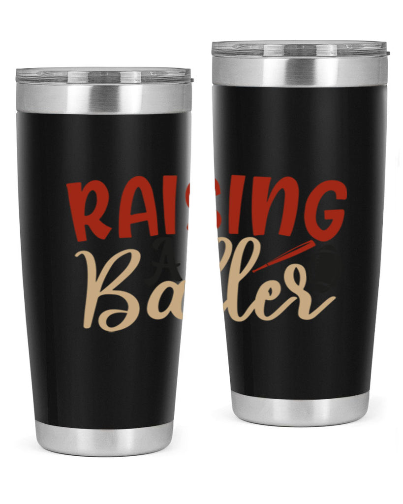 raising a baller 2278#- softball- Tumbler