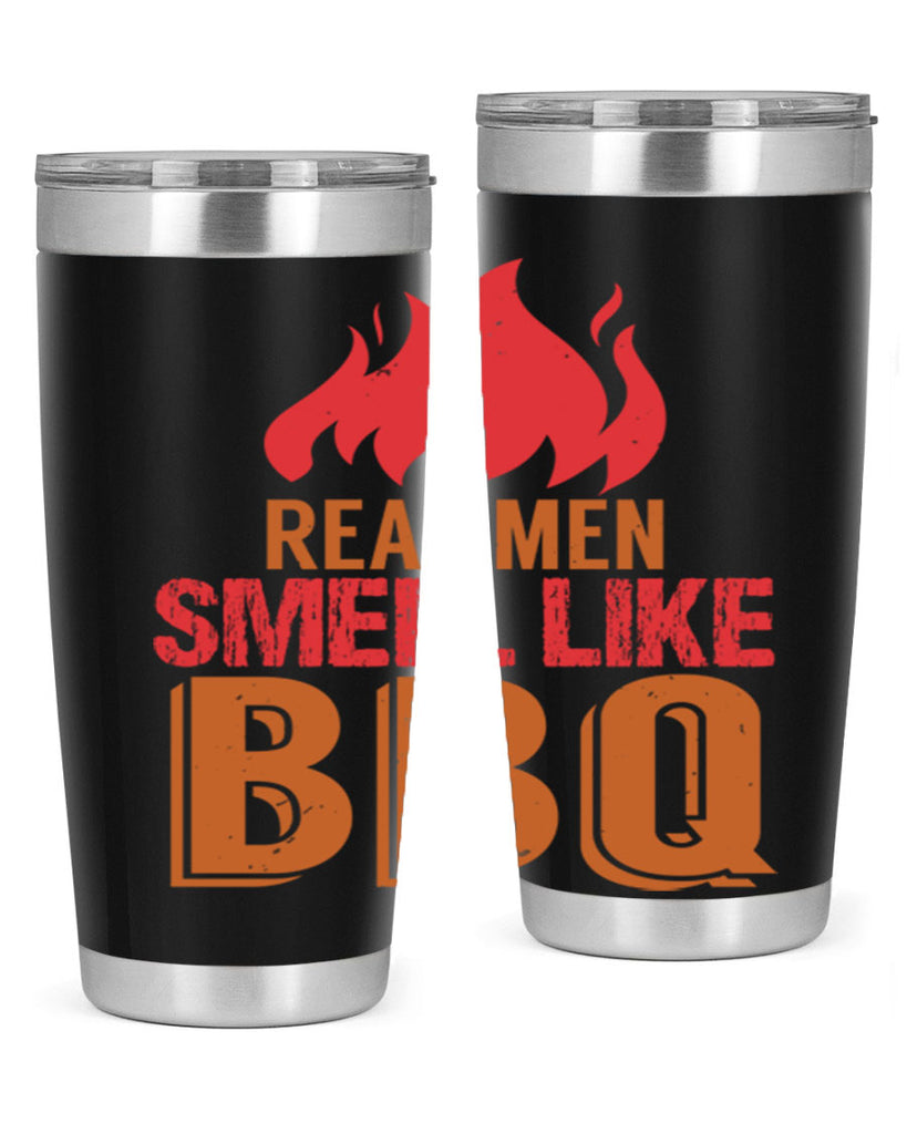 real men smell like bbq 16#- bbq- Tumbler