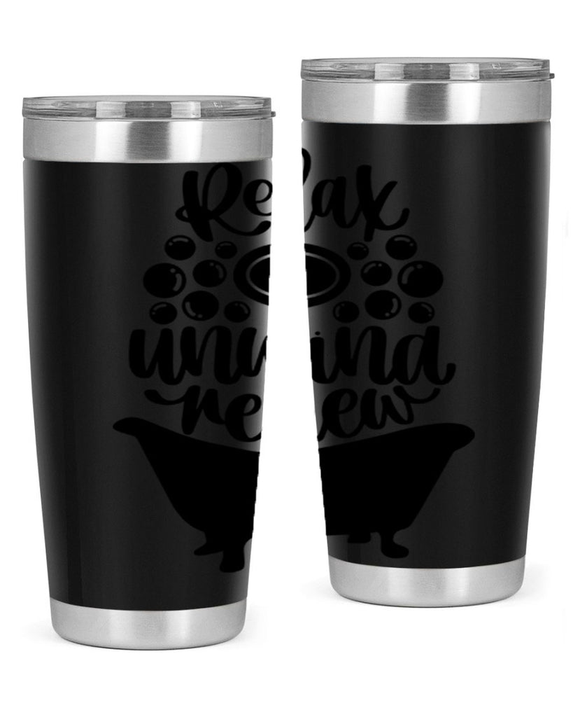 relax unwind renew 19#- bathroom- Tumbler