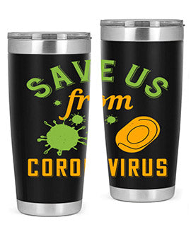 save us from coronavirus Style 24#- corona virus- Tumbler
