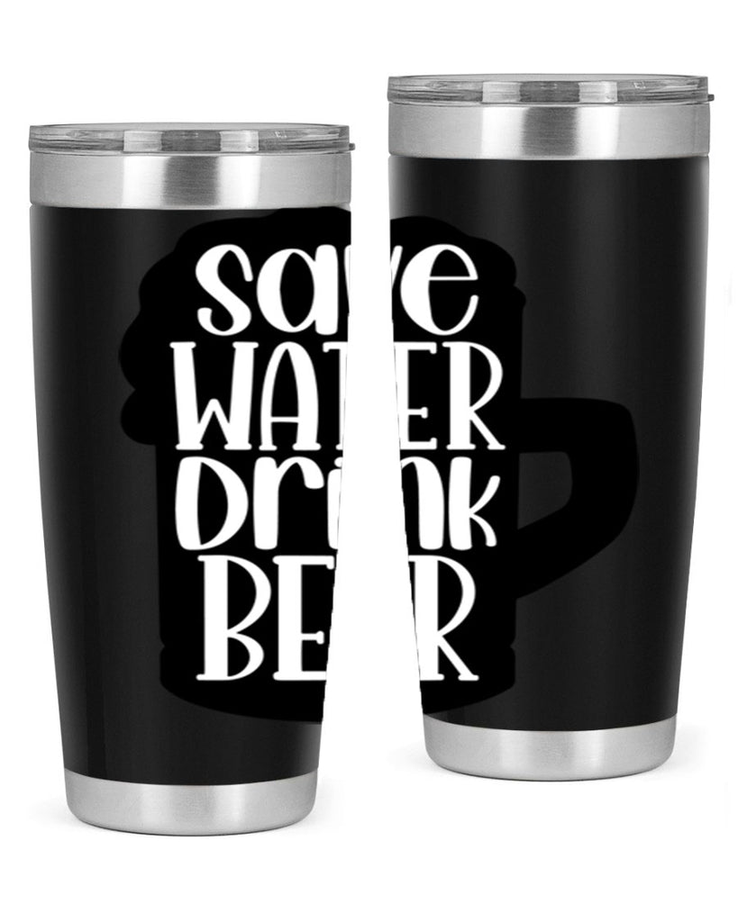save water drink beer 23#- beer- Tumbler