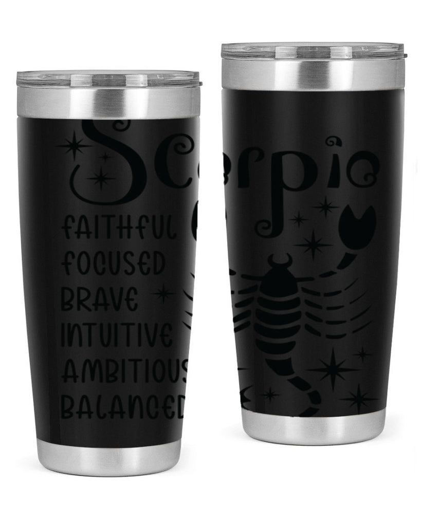scorpio 431#- zodiac- Tumbler