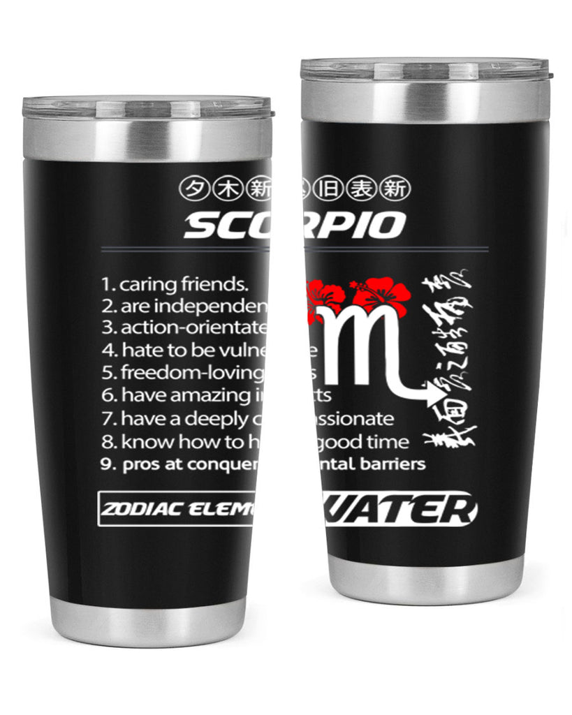 scorpio 456#- zodiac- Tumbler