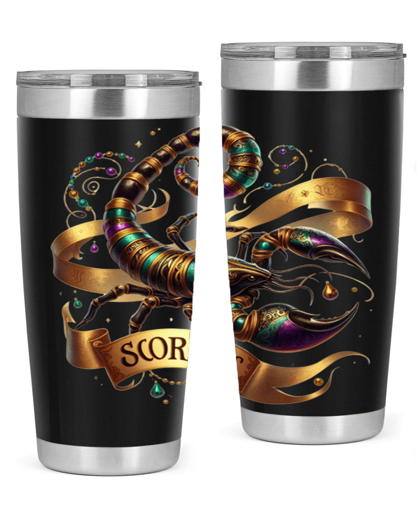 scorpio 459#- zodiac- Tumbler