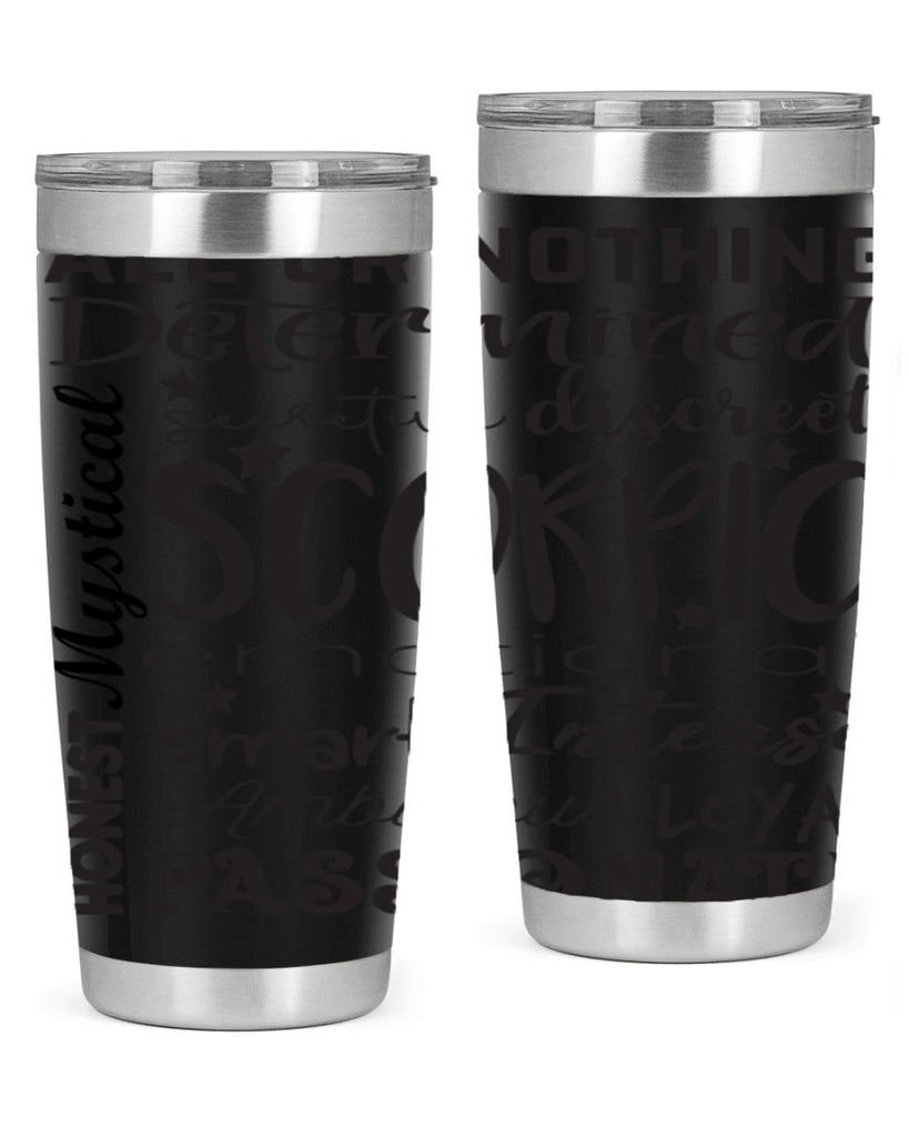 scorpio 572#- zodiac- Tumbler