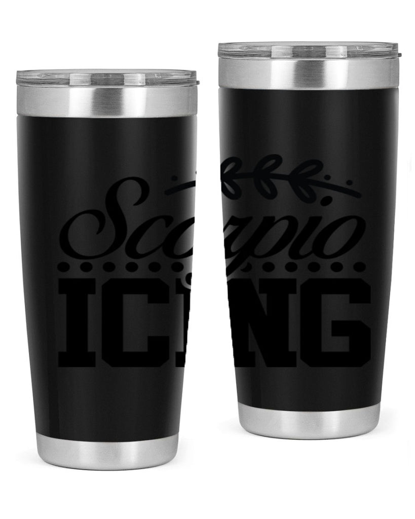 scorpio icing 442#- zodiac- Tumbler