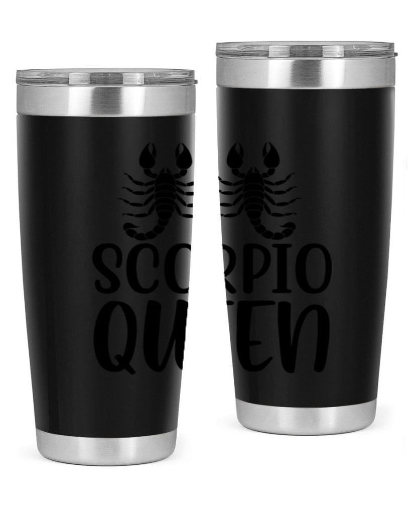 scorpio queen 446#- zodiac- Tumbler