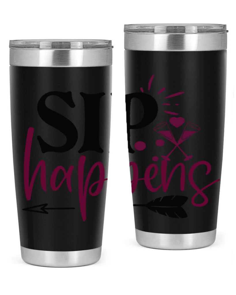 sip happens 164#- wine- Tumbler