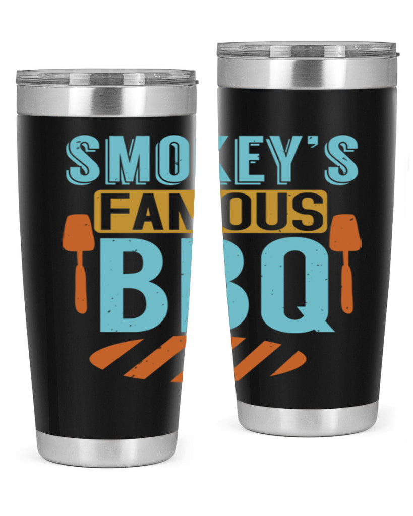 smokeys famous bbq 11#- bbq- Tumbler
