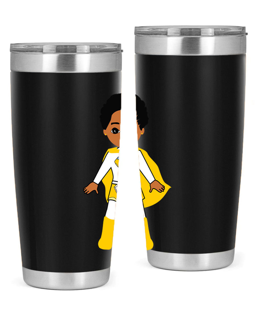 super kid 10#- black men - boys- tumbler