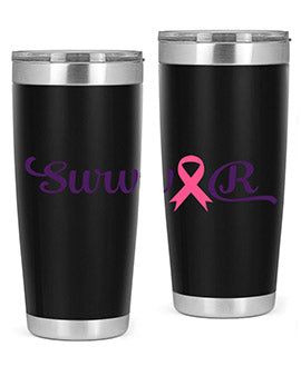 survivor Style 3#- breast cancer- Tumbler