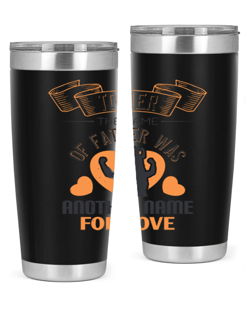 to her the name of father 144#- fathers day- Tumbler