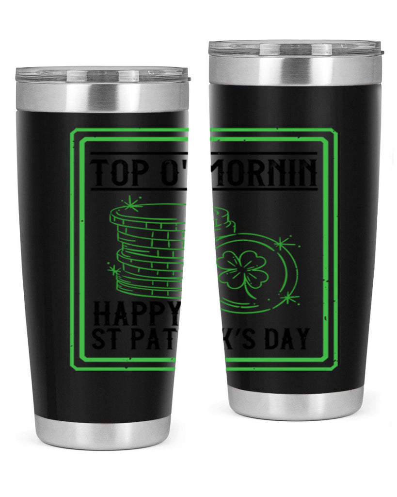 top o mornin happy st patrick’s day Style 8#- St Patricks Day- Tumbler