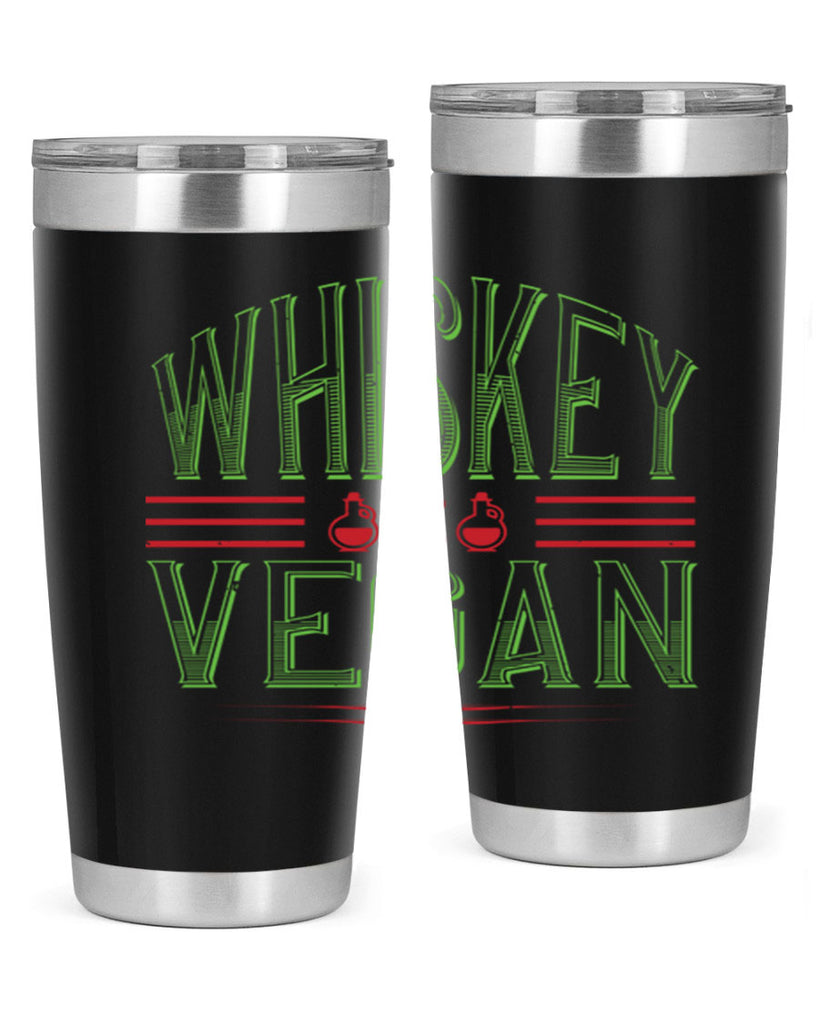 whiskey is vegan 110#- vegan- Tumbler