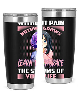 without pain nothing grows learn to embrace the storms of your life288#- anime- Tumbler