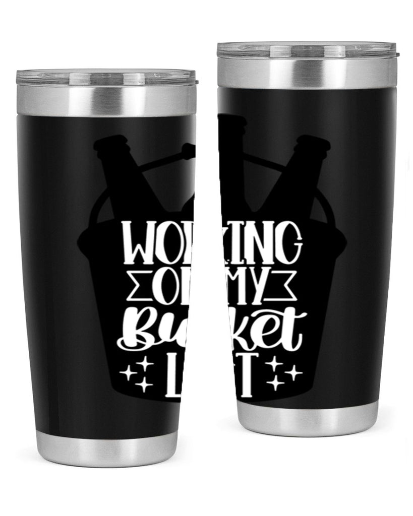 working on my bucket list 14#- beer- Tumbler