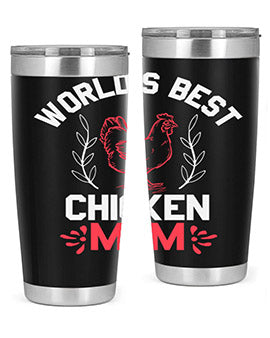 world’s best chicken mom Style 1#- chicken- Tumbler