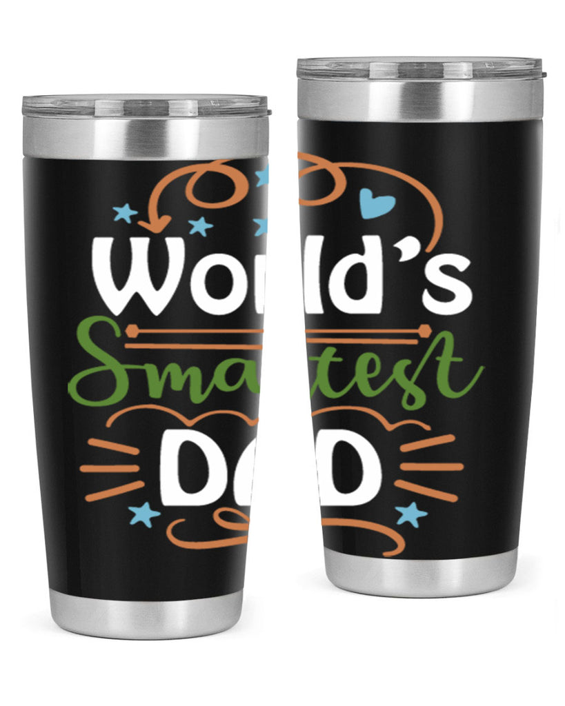 world’s smartest dad 2#- fathers day- Tumbler