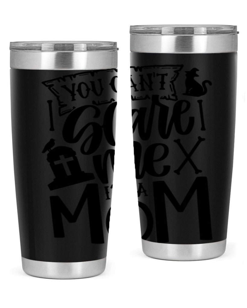 you cant scare me im a mom 1#- halloween- Tumbler