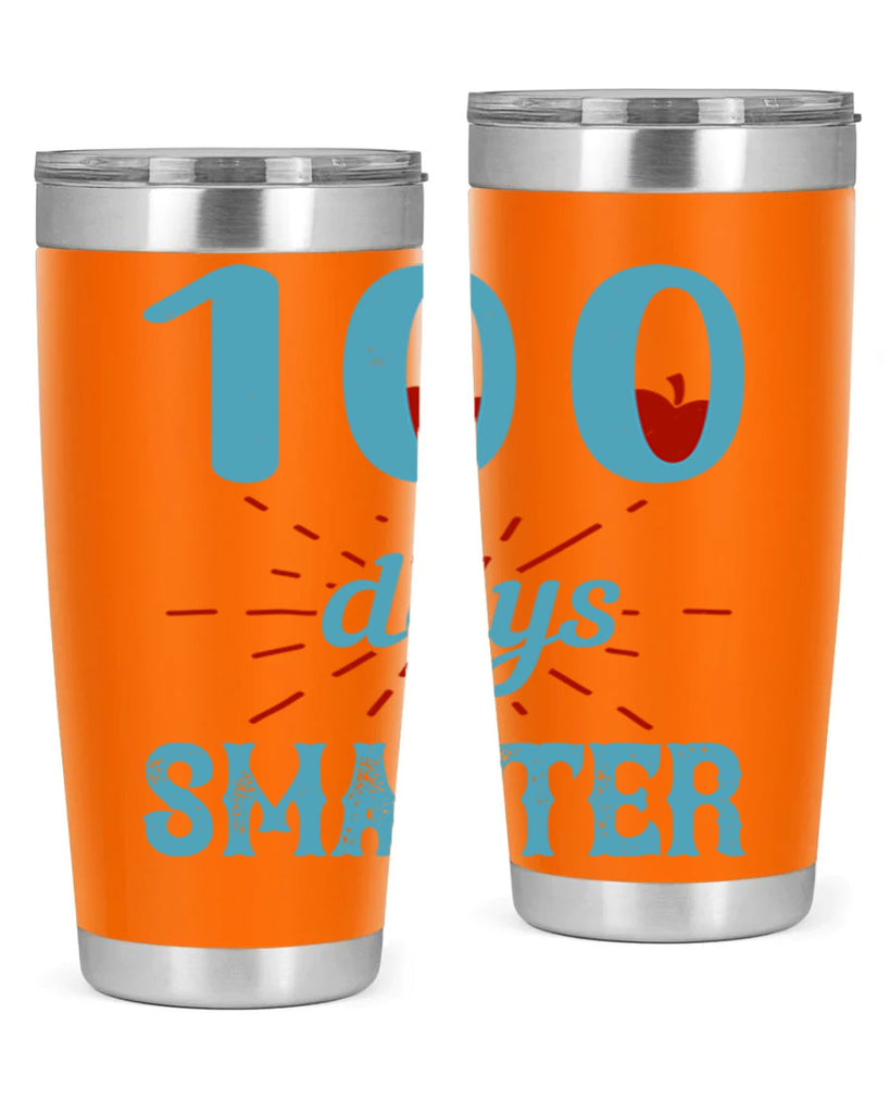 7 days smarter 47#- 100 days of school- Tumbler