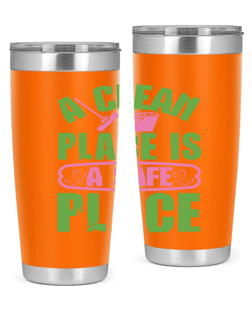 A clean place is a safe place Style 50#- cleaner- Cotton Tank
