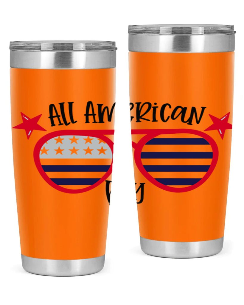 All American Boy Style 141#- Fourt Of July- Tumbler