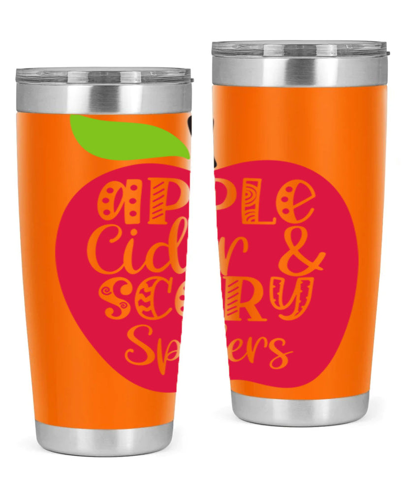 Apple Cider Scary Spiders 10#- fall- Tumbler
