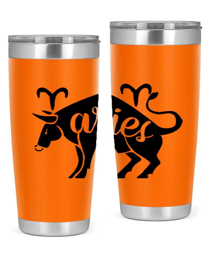 Aries 104#- zodiac- Tumbler