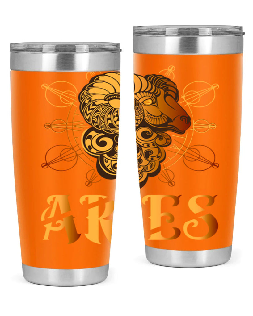 Aries 121#- zodiac- Tumbler