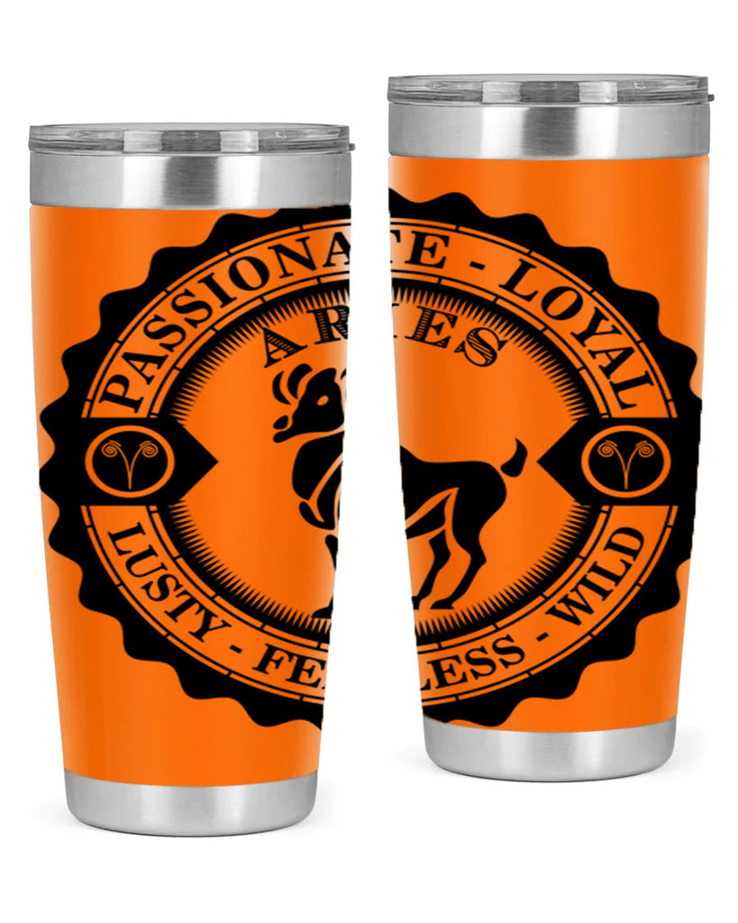 Aries 3#- zodiac- Tumbler