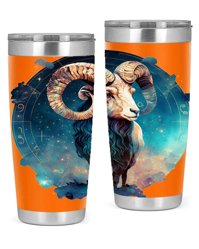 Aries 92#- zodiac- Tumbler