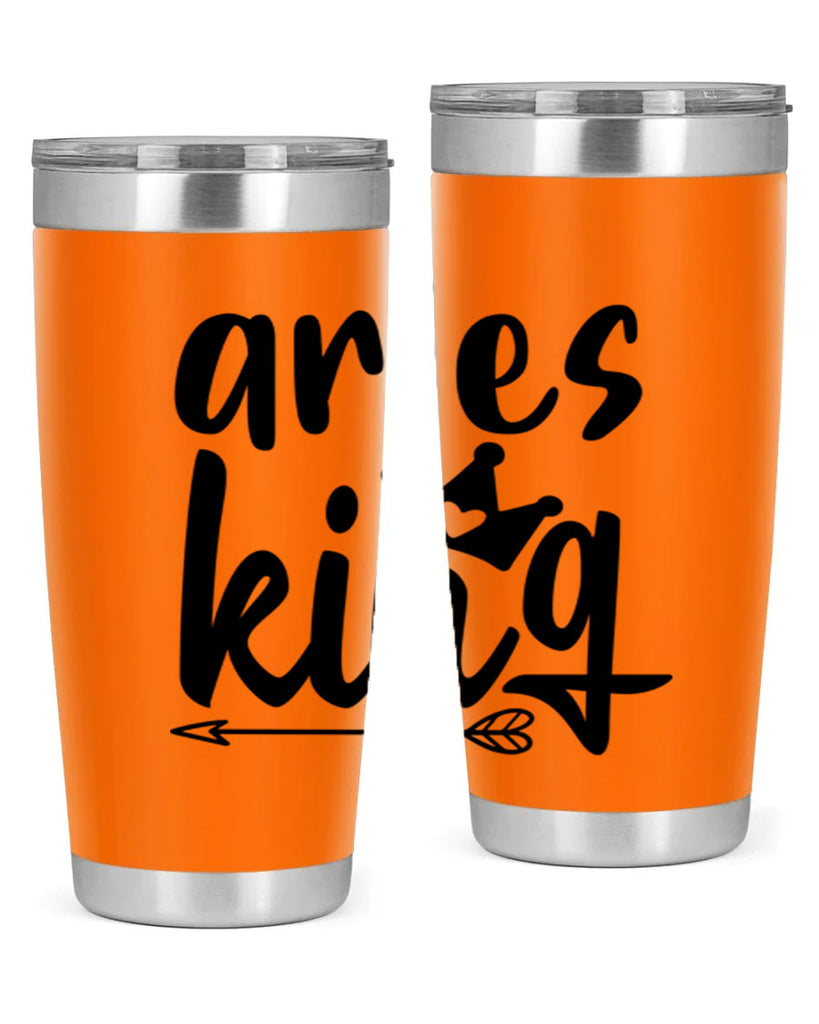 Aries king 108#- zodiac- Tumbler