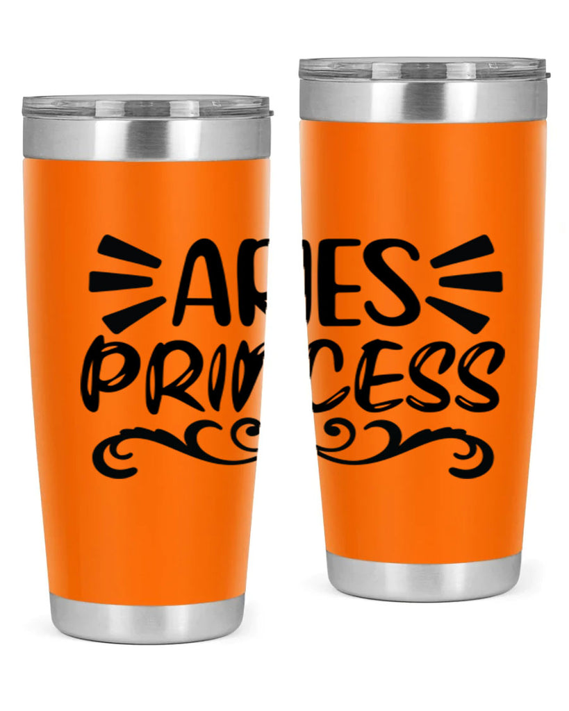 Aries princess 117#- zodiac- Tumbler