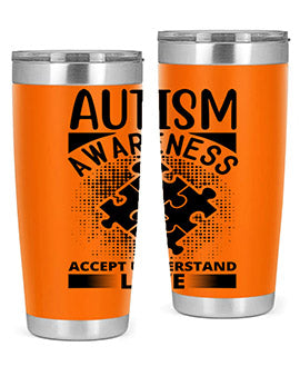 Autism awareness Style 43#- autism- Tumbler
