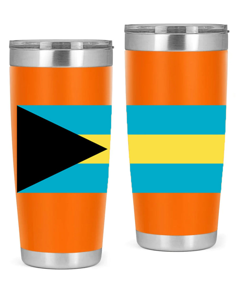 Bahamas 186#- world flags- Tumbler