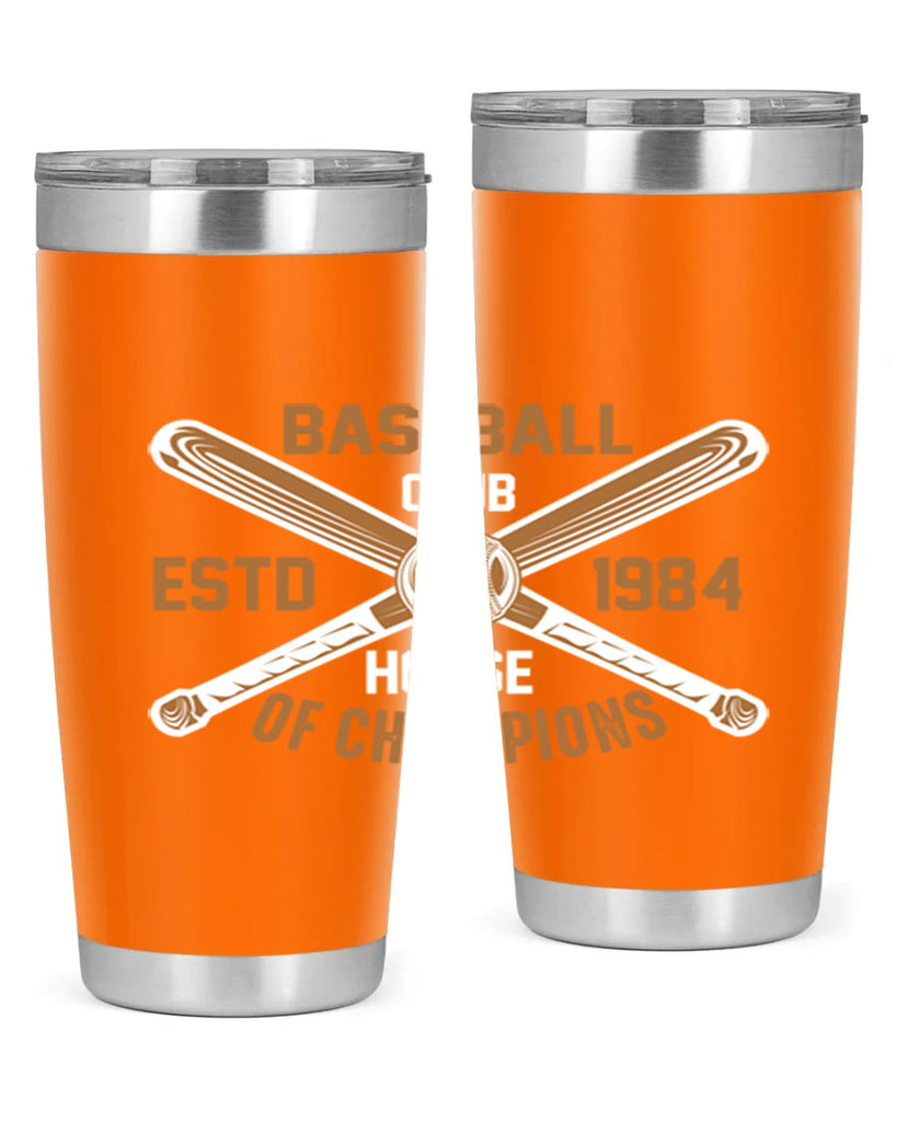Baseball 1443#- baseball- Tumbler
